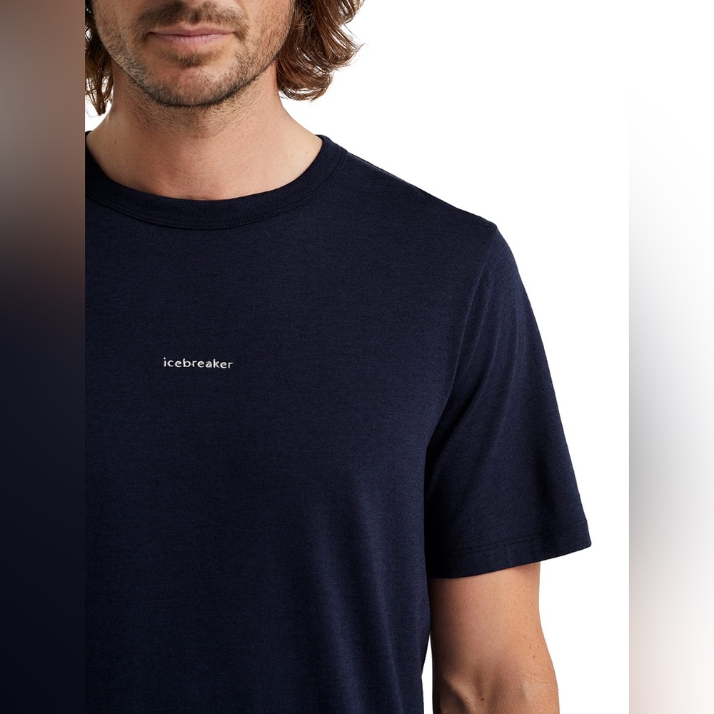 Icebreaker Dark Blue Short Sleeve Tee